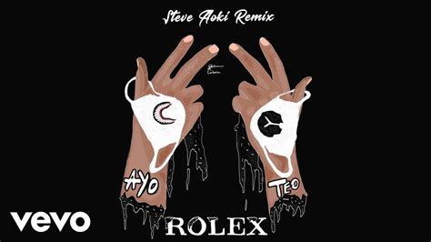 ayo rolex remix|rolex ayo lyrics.